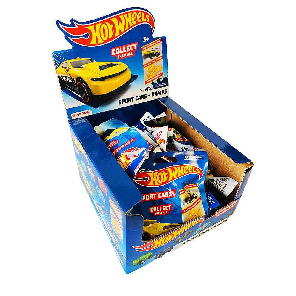 Hot Wheels Mini Sport Cars + Ramps Blind Box