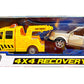 Teamsterz 4 x 4 Recovery Metal Diecast Tow Truck and Car
