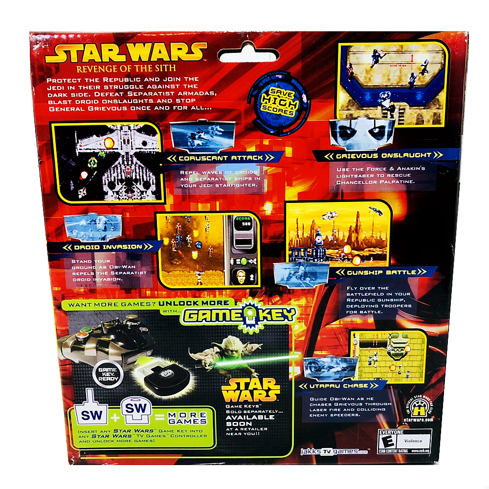 Star Wars Revenge Of The Sith Plug n' Play TV Game – Tek Toys