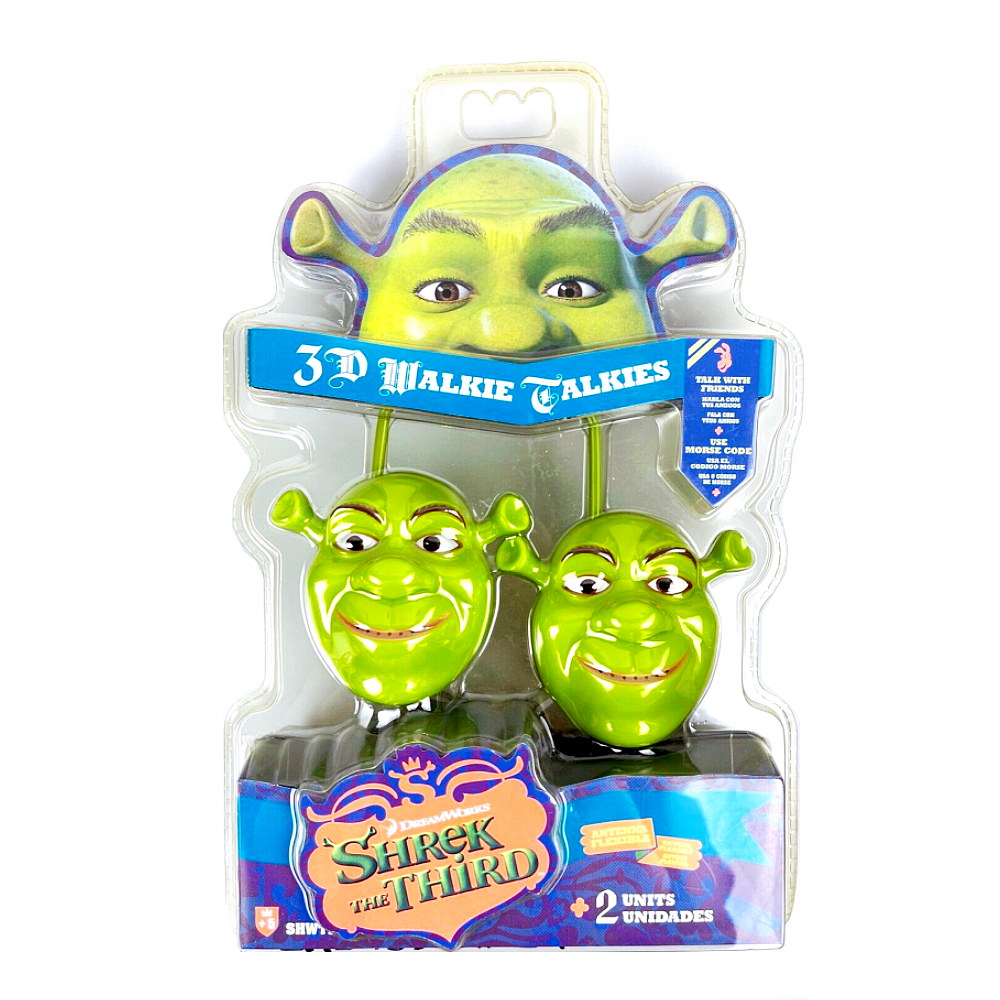 DreamWorks Shrek the Third 3D Walkie Talkies