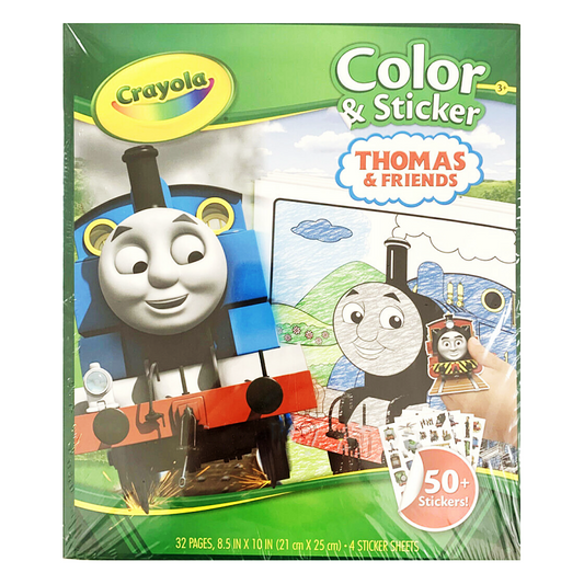 Crayola Thomas & Friends Colour & Sticker book
