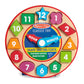 Melissa & Doug Wooden Shape Sorting Clock