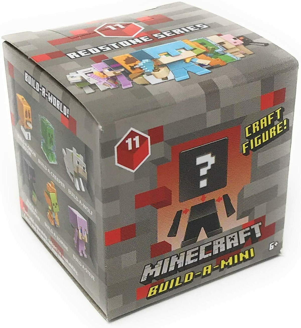 Redstone Box Thing Minecraft Redstone Series 11 Build-A-Mini Figure Mystery Box – Tek Toys