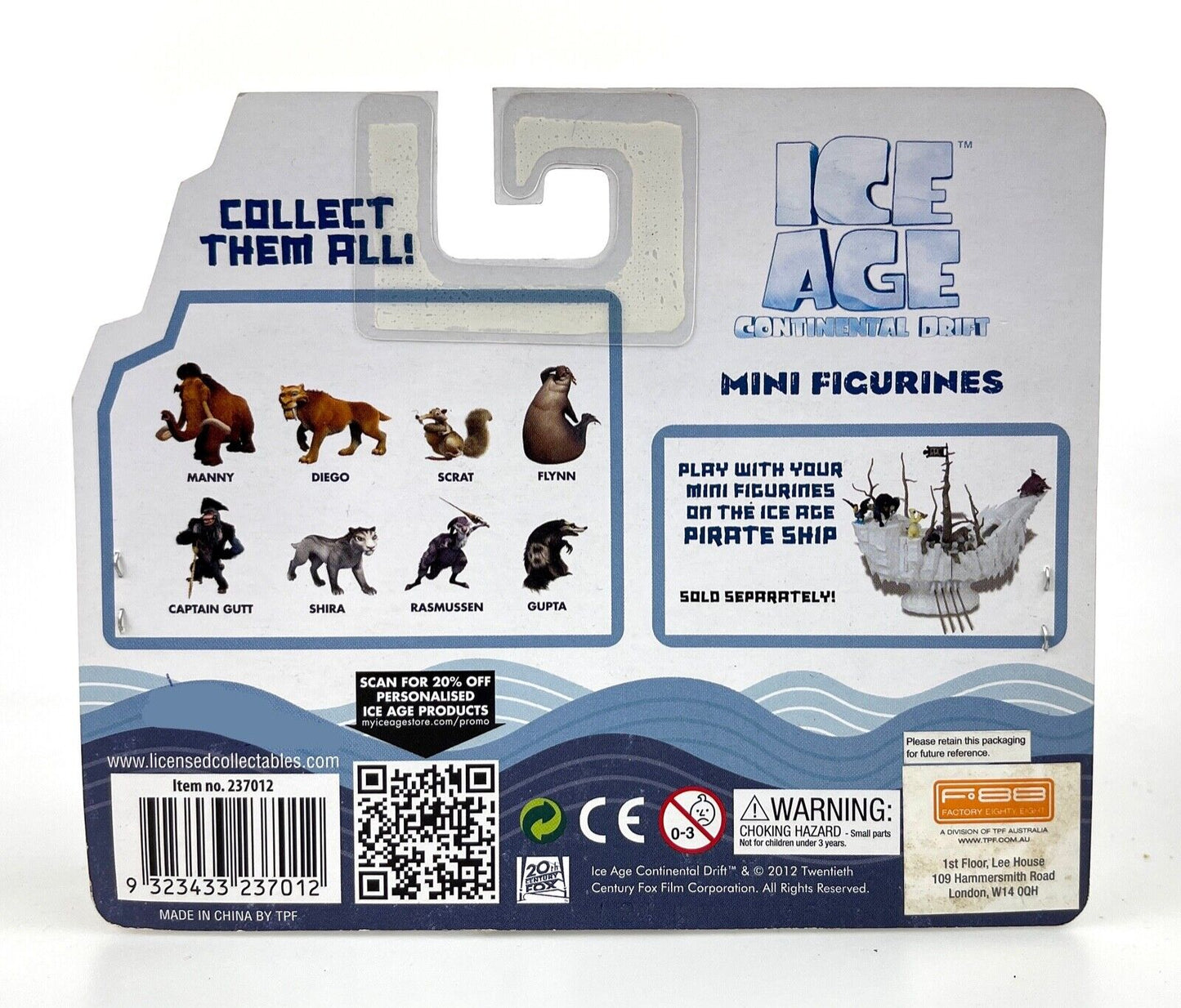 Made In The Ice Age Mini Figurines – Tek Toys