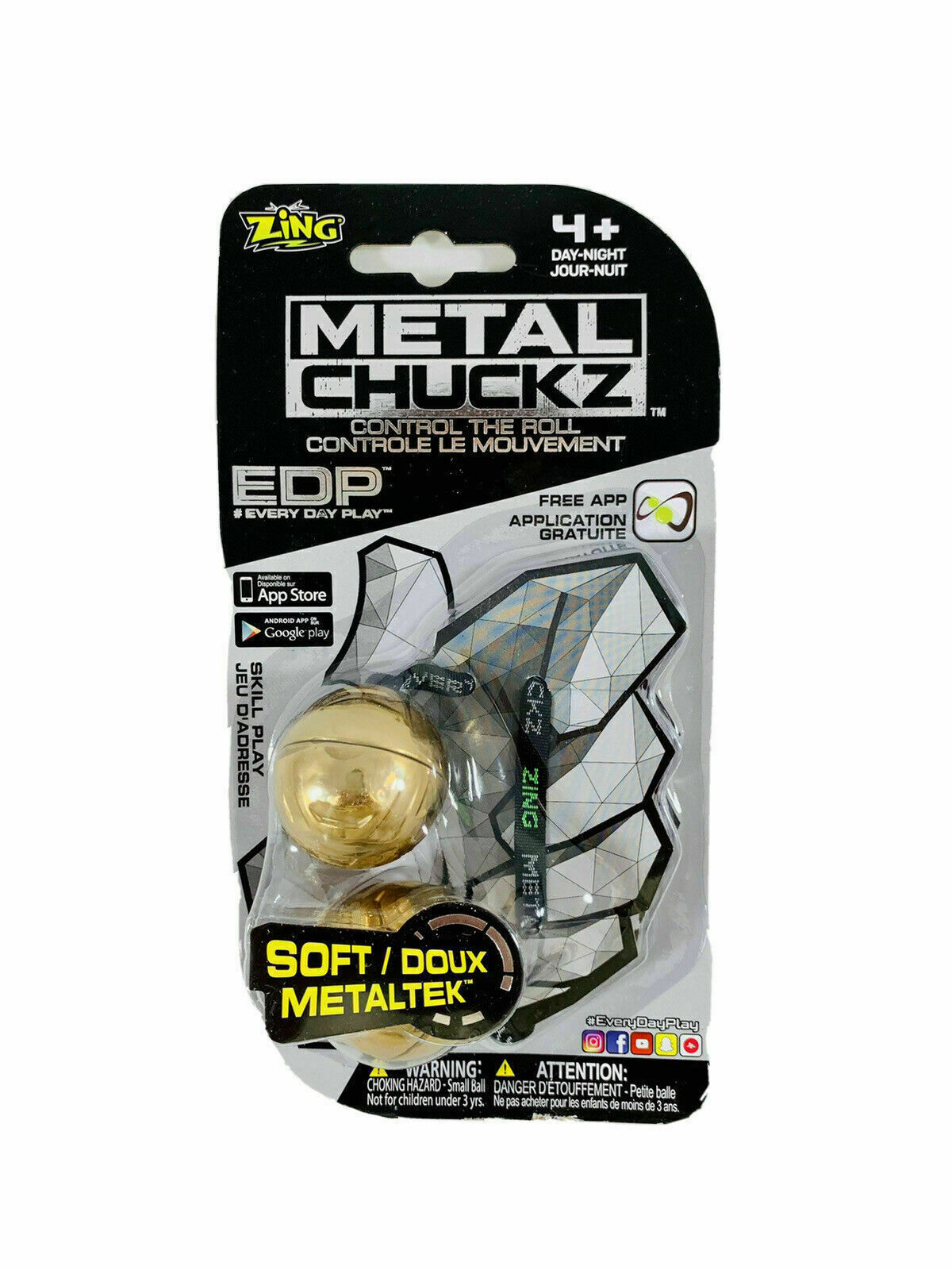 Fidget Toys Skill Toy Thumb Chucks Price Zing Metal Chuckz Control