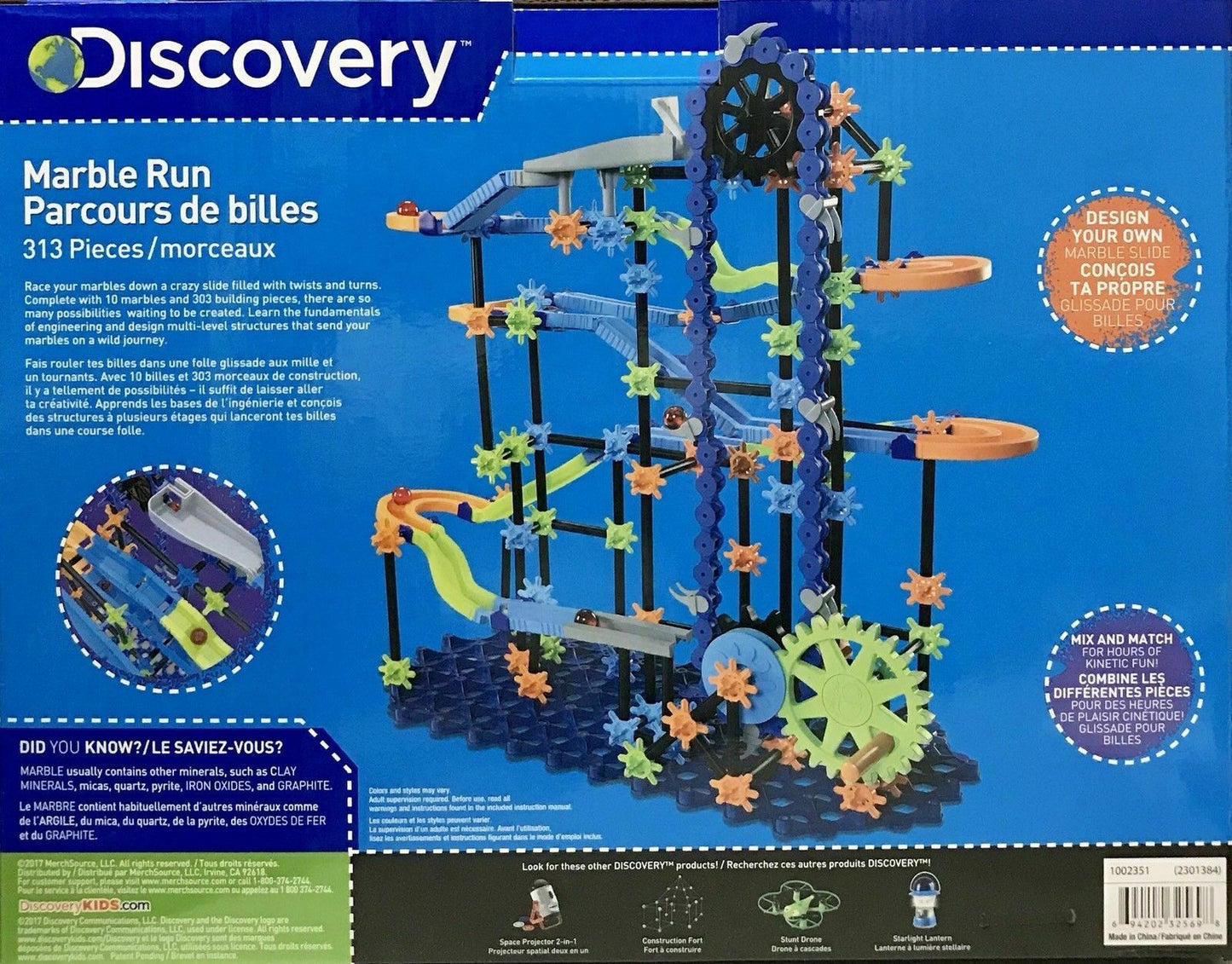 Discovery Marble Run 313 Pieces