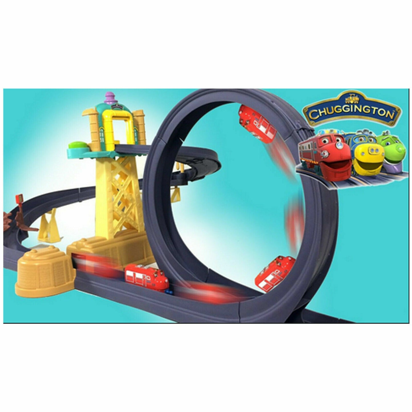 Chuggington Die-Cast Training Yard With Loop Action Playset