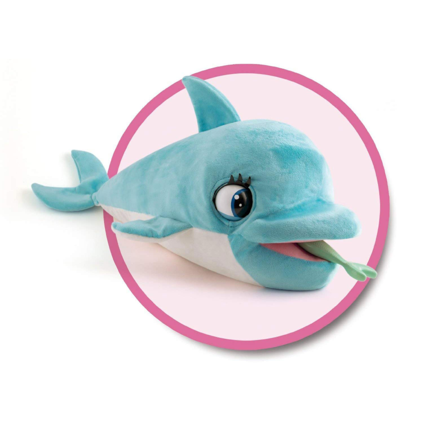 Club Petz Blu Blu The Baby Dolphin Interactive talking Plush Doll