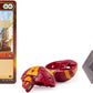Bakugan Battle Planet, Fangzor, 3 Inch Collectible Action Figures - 2 Bakucores, 1 Card