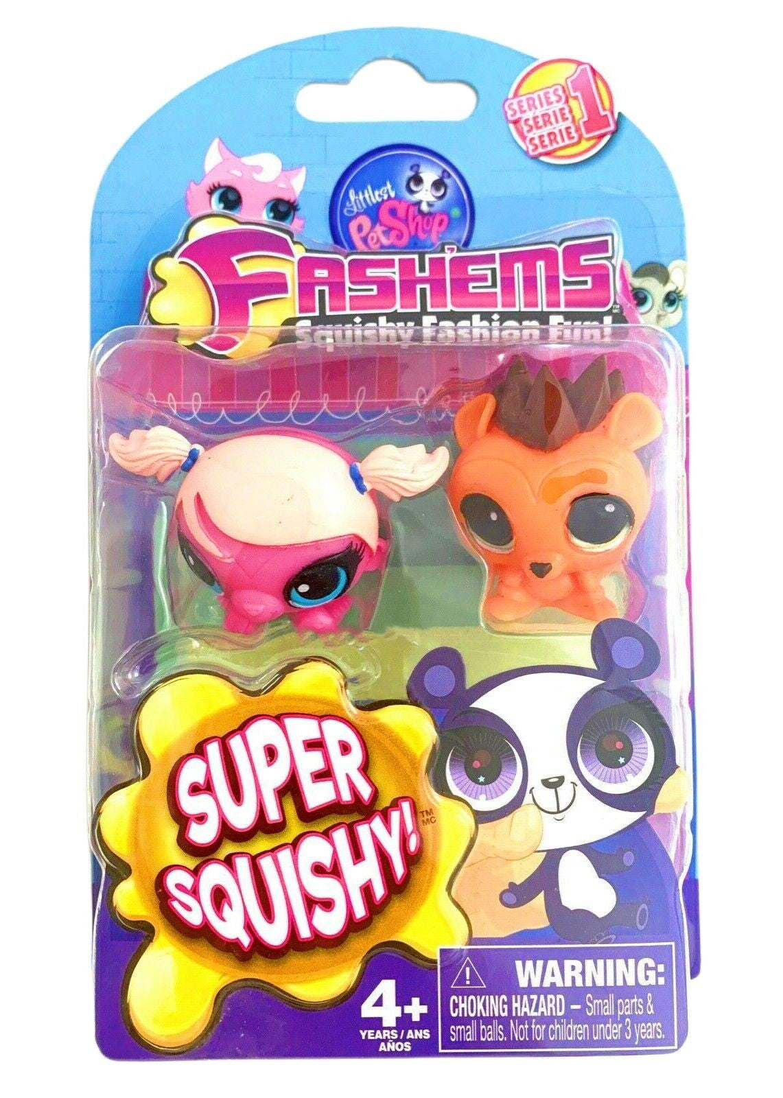 Hasbro Series 1 Littlest Pet Shop Fash'ems Super Squishy Pack