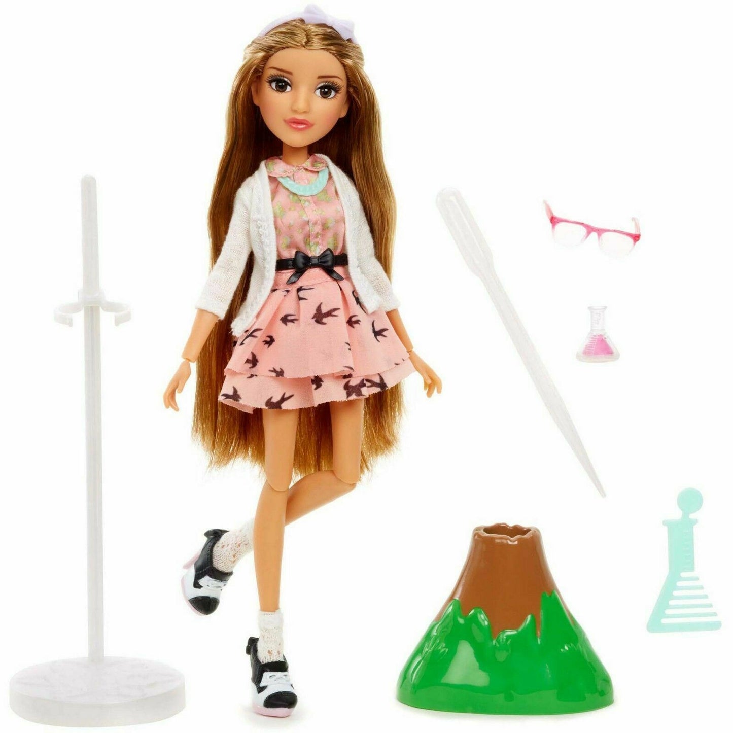 Project Mc2 Doll with Experiment Adrienne's Volcano