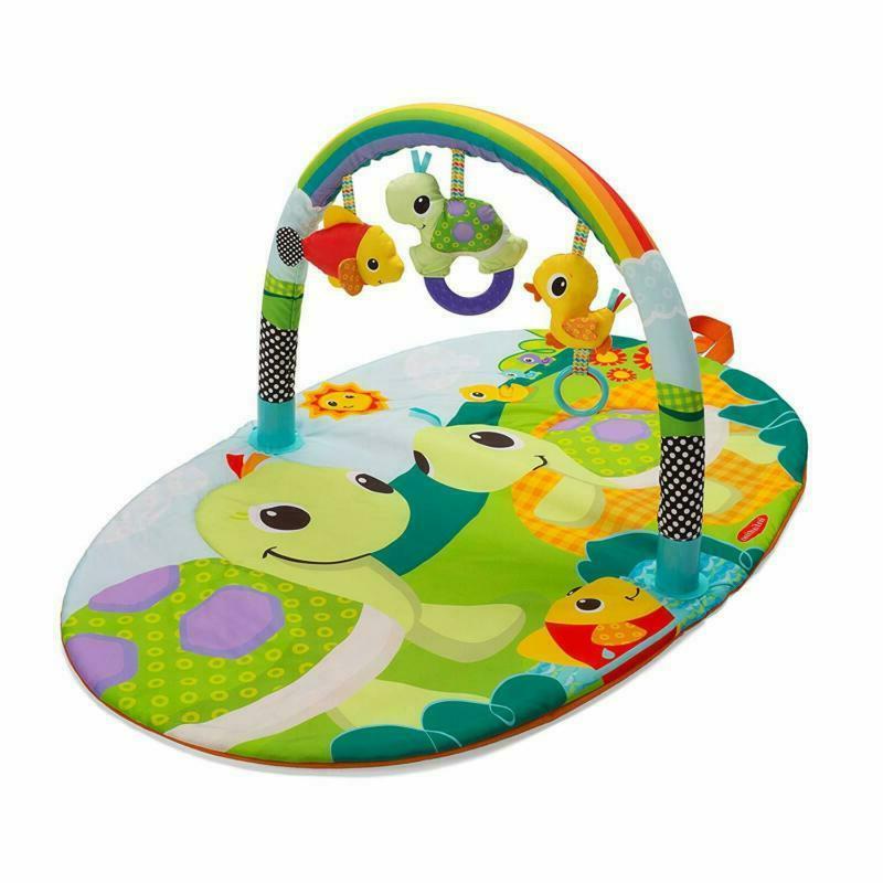 Infantino Topsy Turvy Explore And Store Activity Gym Turtles Baby Play Mat 0m+