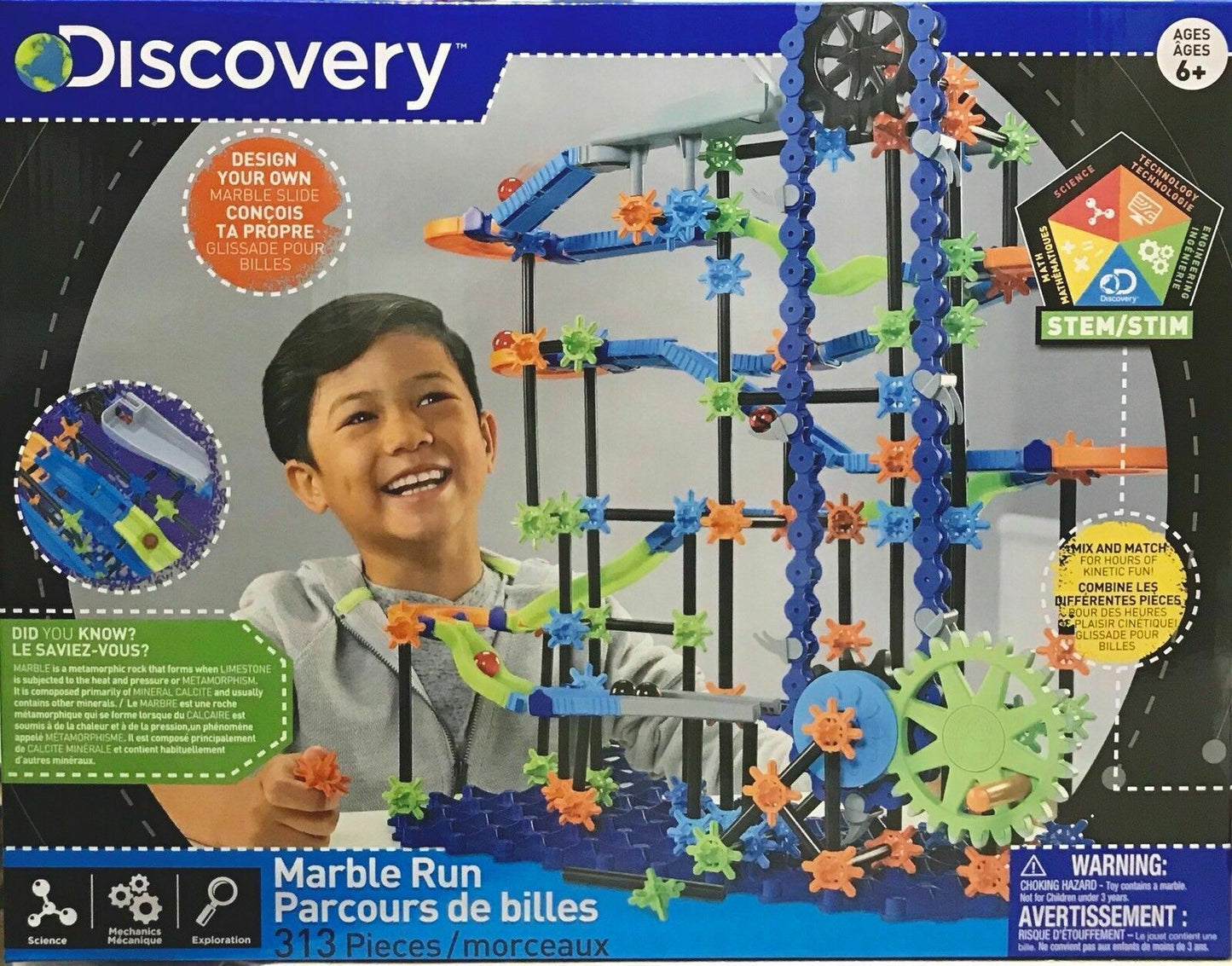 Discovery Marble Run 313 Pieces