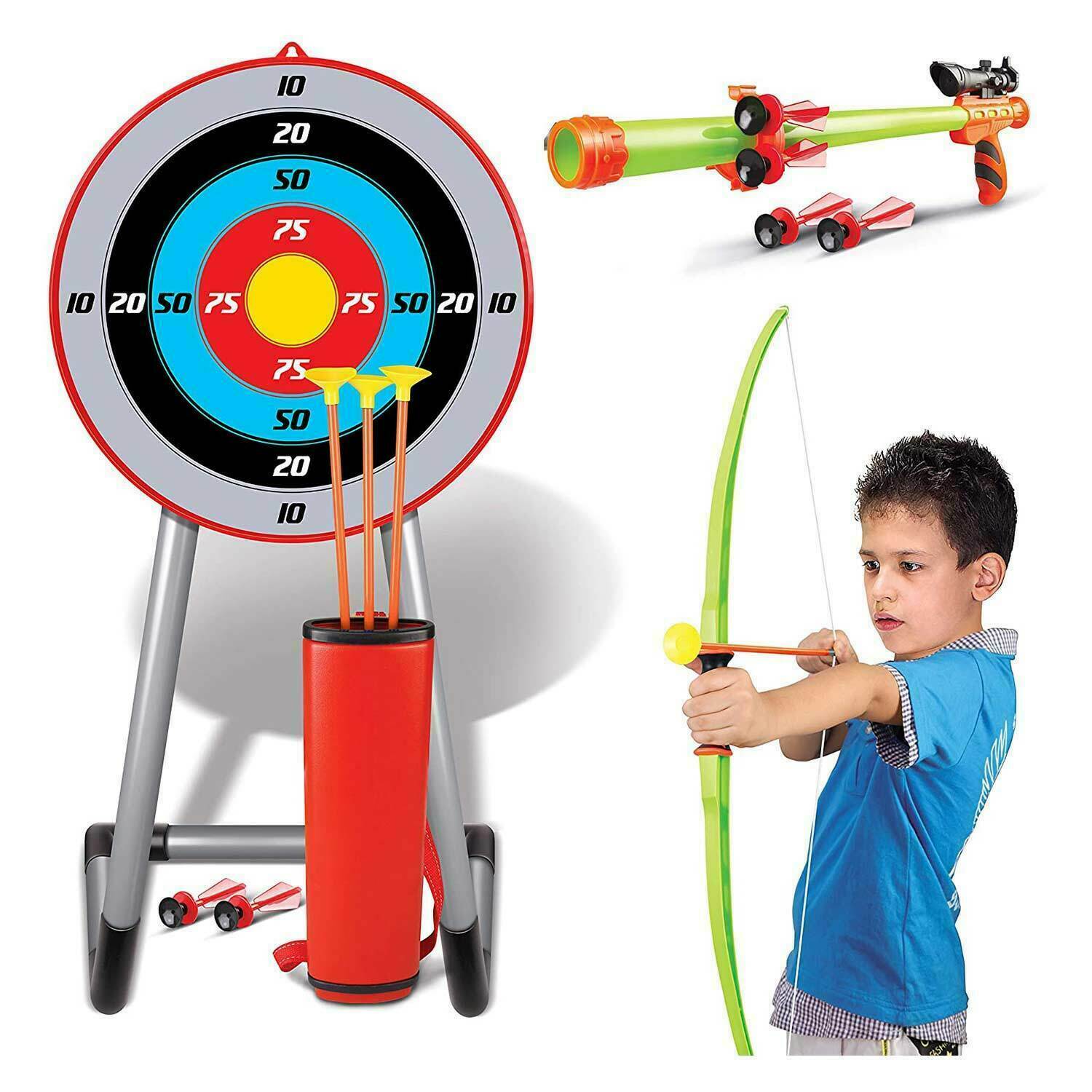 Kings Sport 2 in 1 Shooting Super Archery Set – Tek Toys