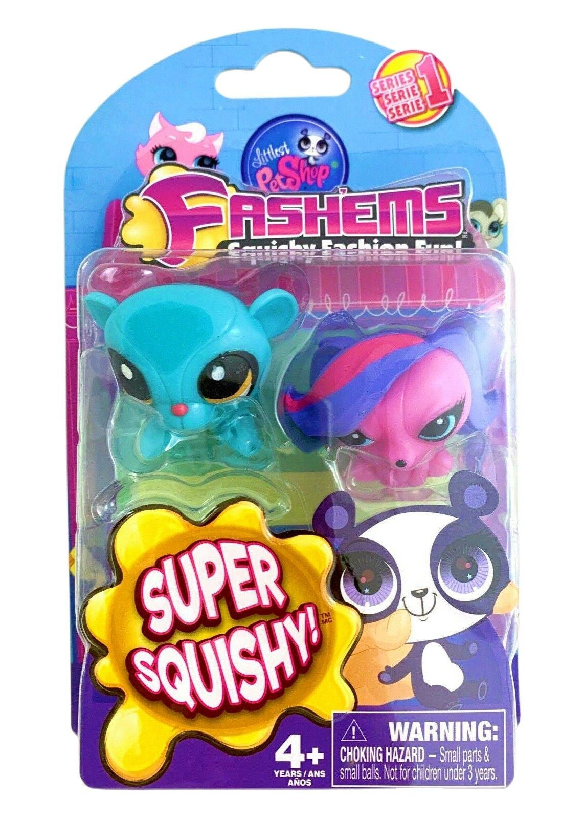 Hasbro Series 1 Littlest Pet Shop Fash'ems Super Squishy Pack